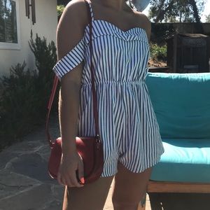 Striped LF romper